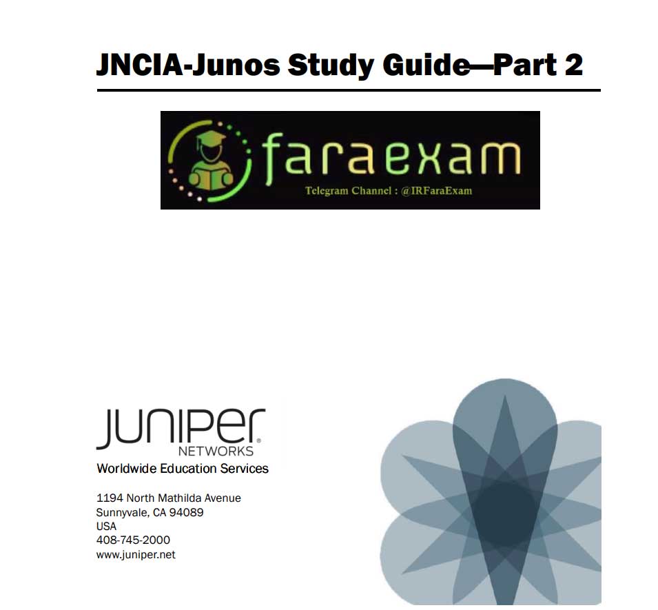 jnica junos study guide part2